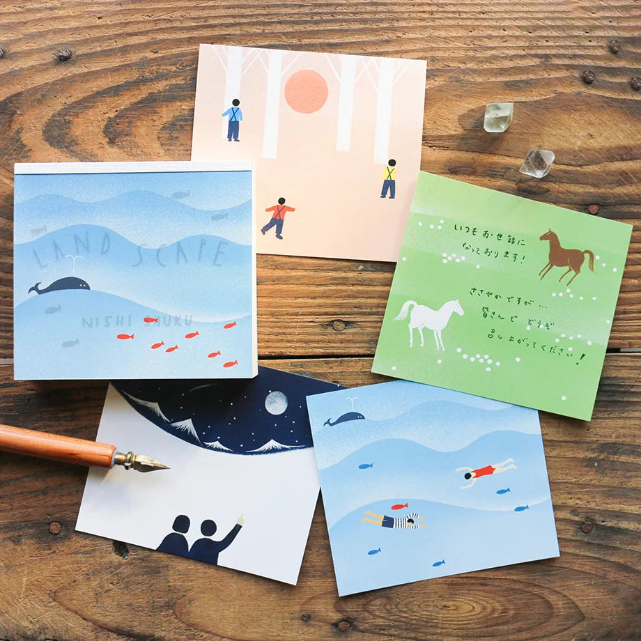 Nishi Shuku Block Memo LAND SCAPE