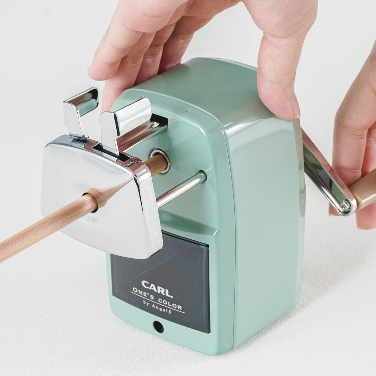 Pencil sharpener Angel 5 premium 3 LIGHT GREEN