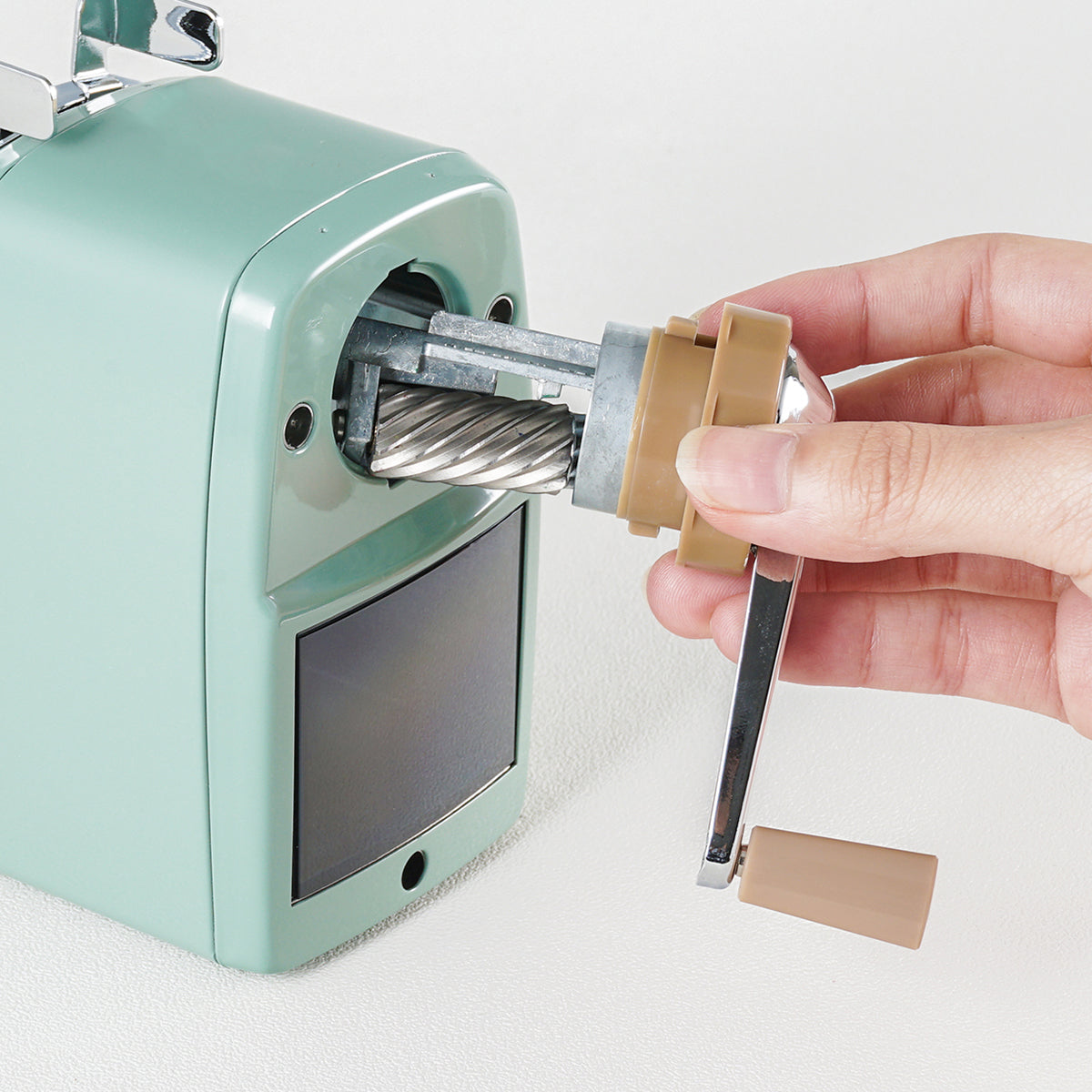 Pencil sharpener Angel 5 premium 3 LIGHT GREEN