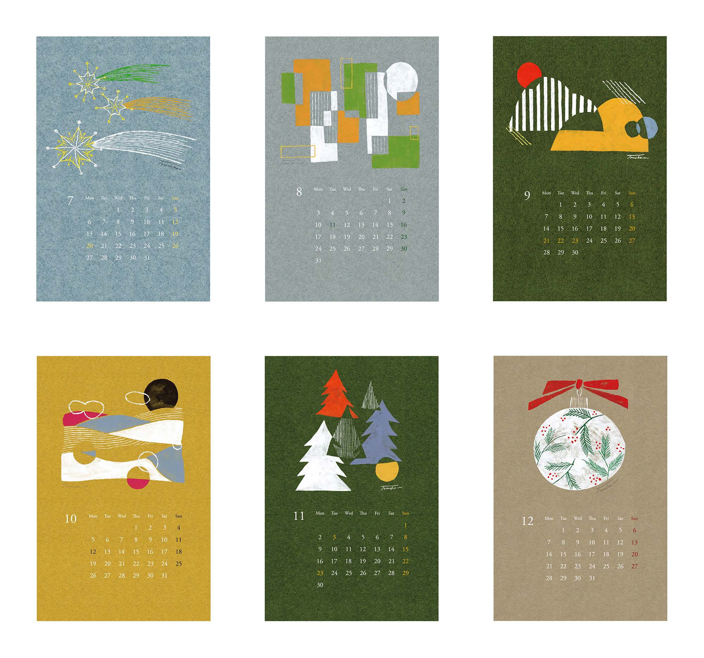 MATOKA Desk Calendar 2026 LIFE