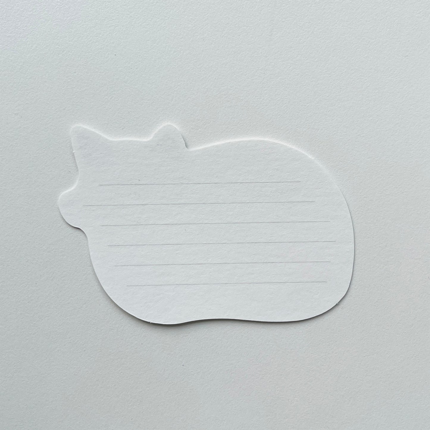 Mtsuo Miyuki Die-Cut Greeting Card CAT Repos