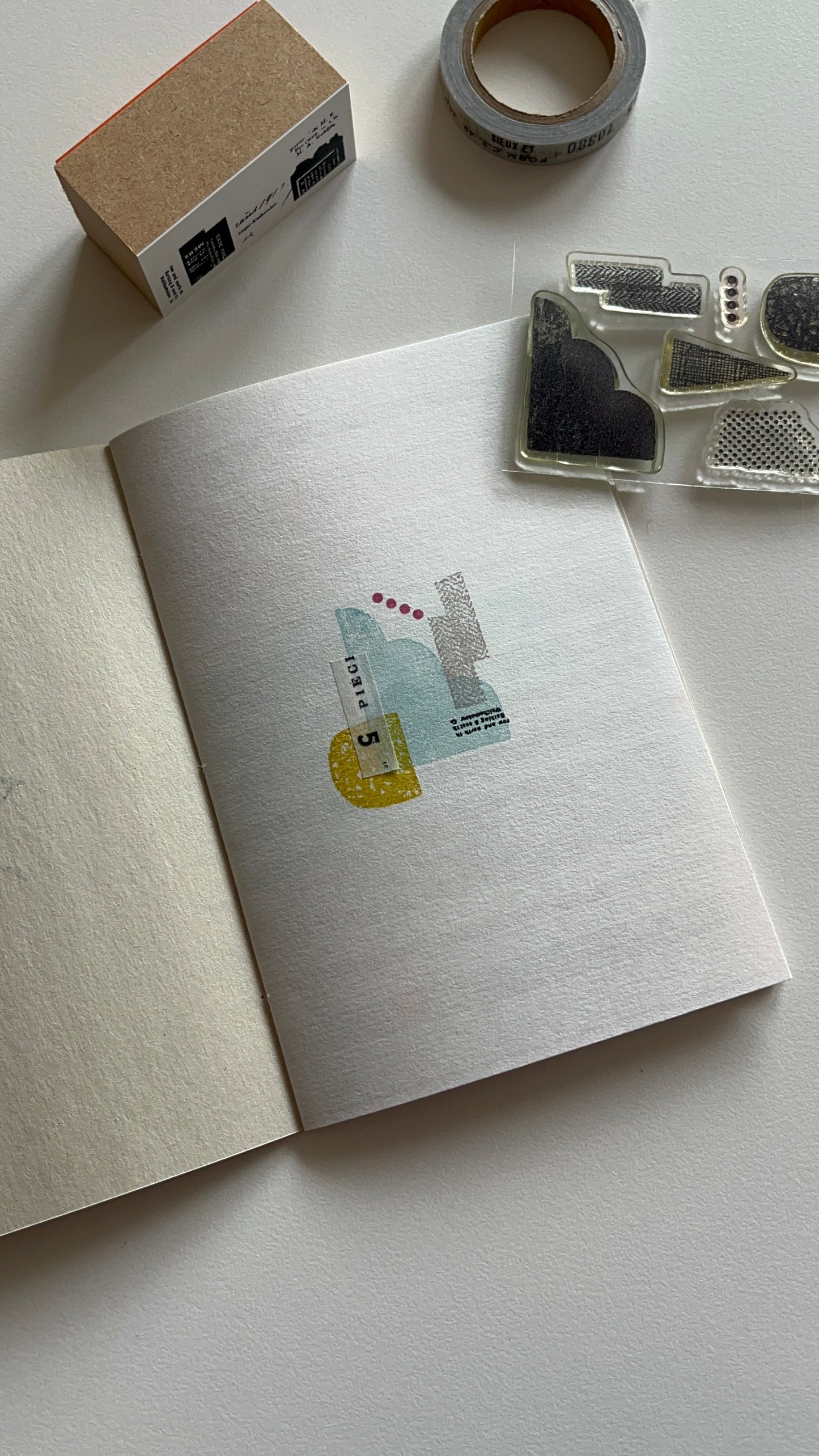JIZAI Clear Stamp POCKET Texture 03