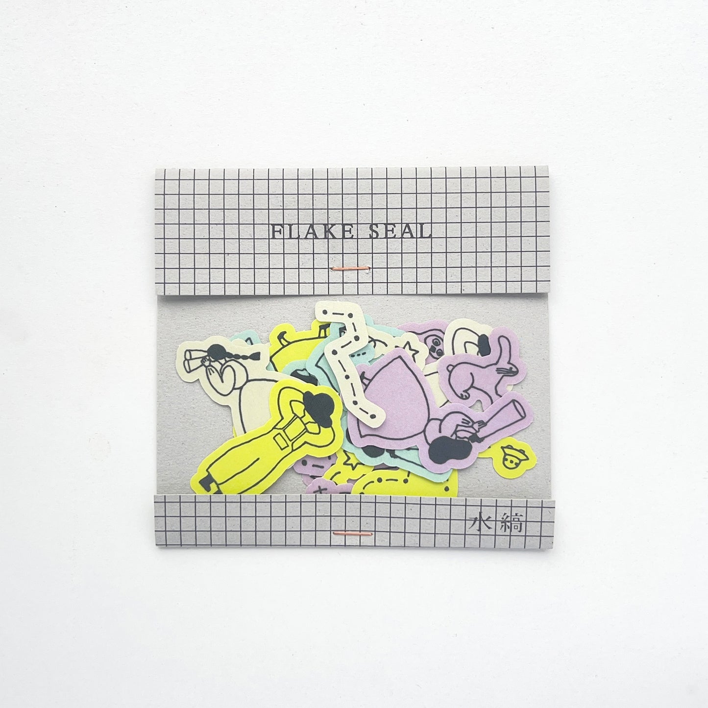 necktie × mizushima Flake Stickers Searching for Stars