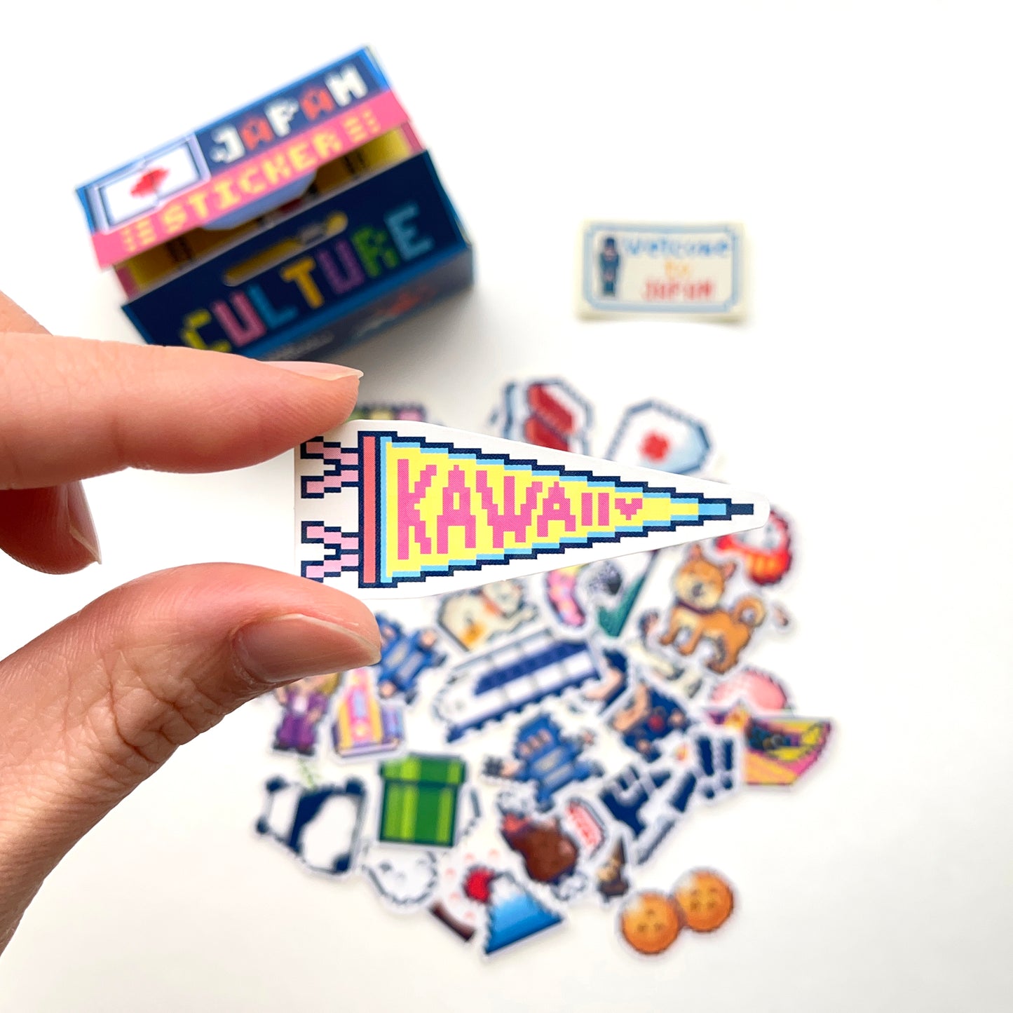Haco Seal - Boxed Flake Sticker -  JAPAN