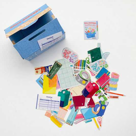 Haco Seal - Boxed Flake Sticker -  OFFICE STATIONERY