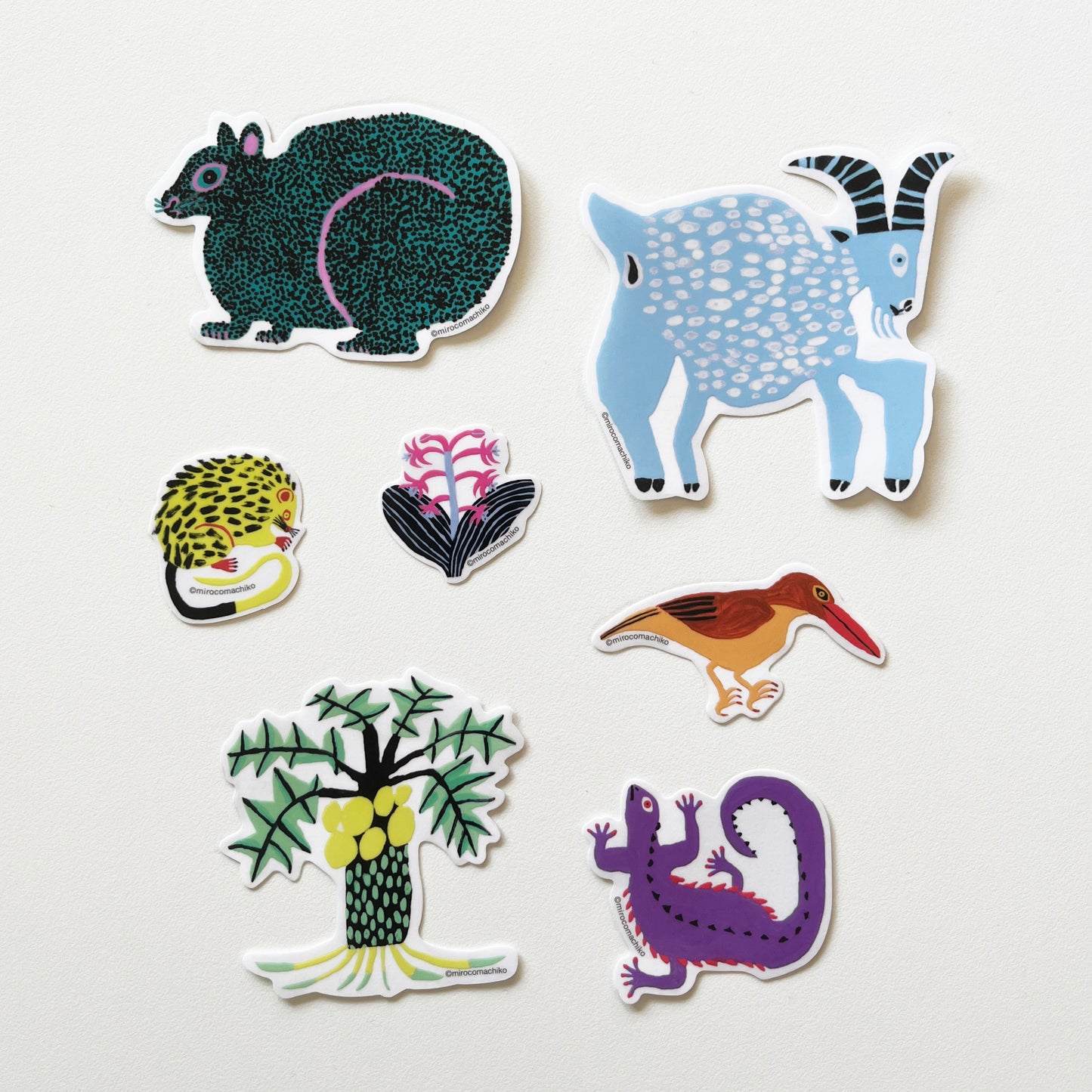 Miroco Komachiko Sticker Pack -  Amami Oshima