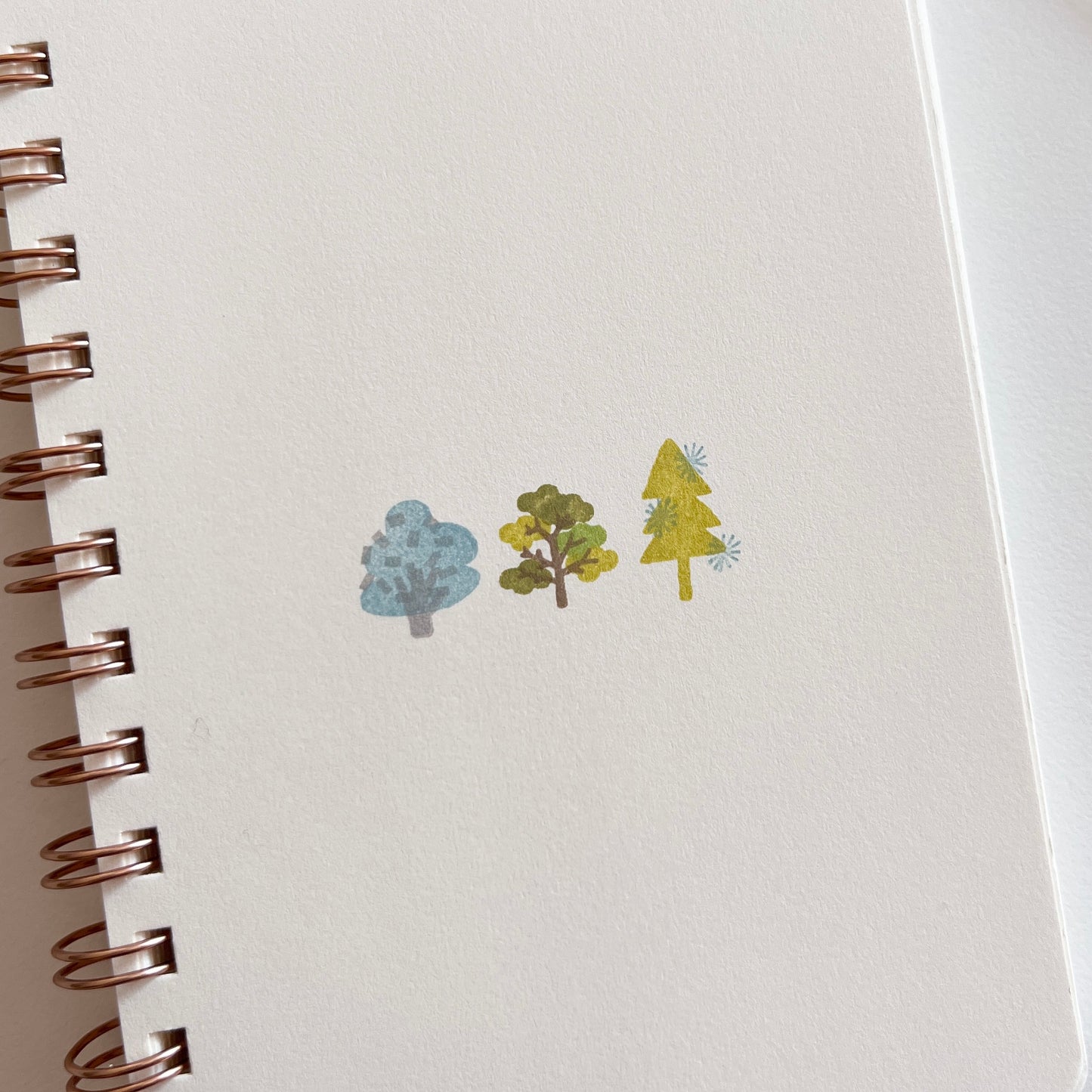JIZAI Clear Stamp POCKET Trees 01