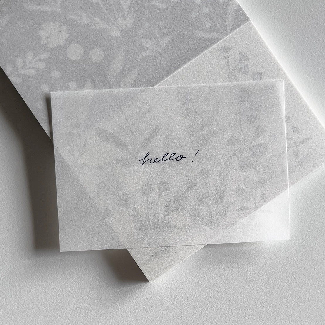 ATELIER.encle d'encle×mizushima Perforated Memo HANA