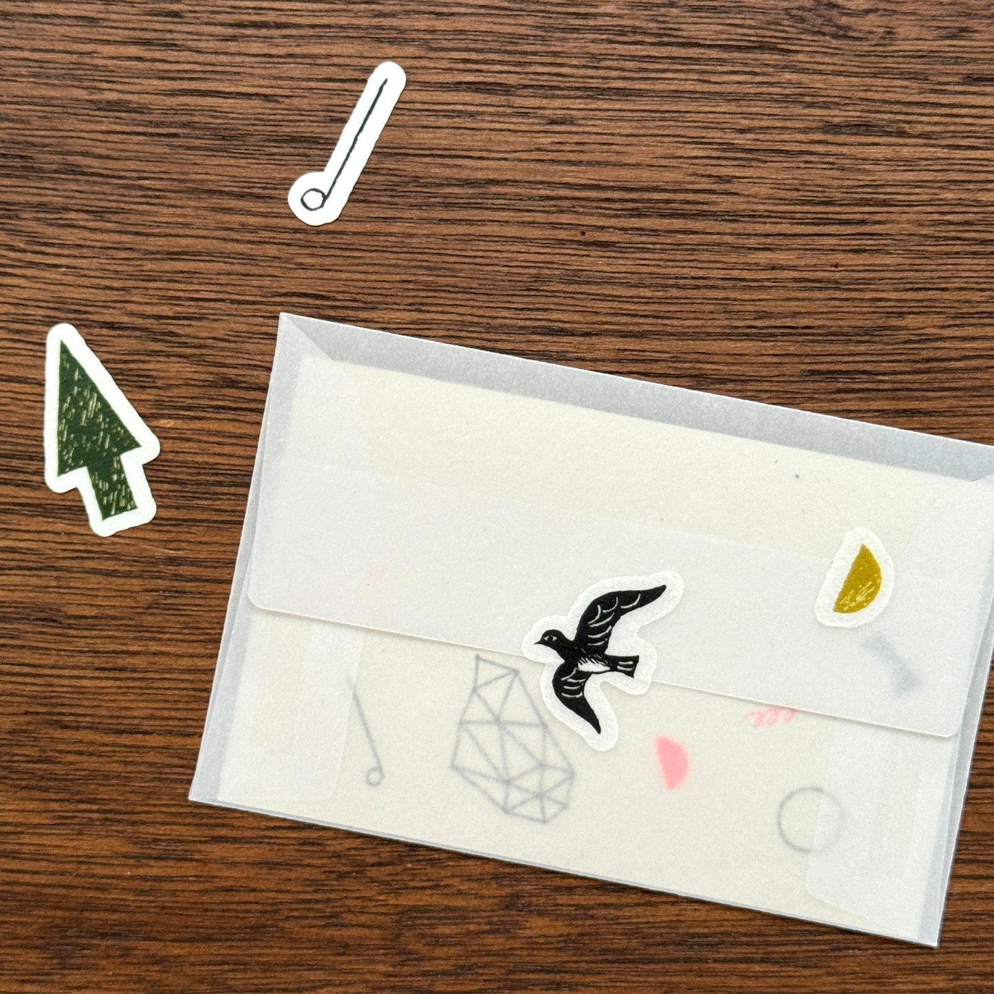 Nishi Shuku×mizushima Small Letter set In the Night