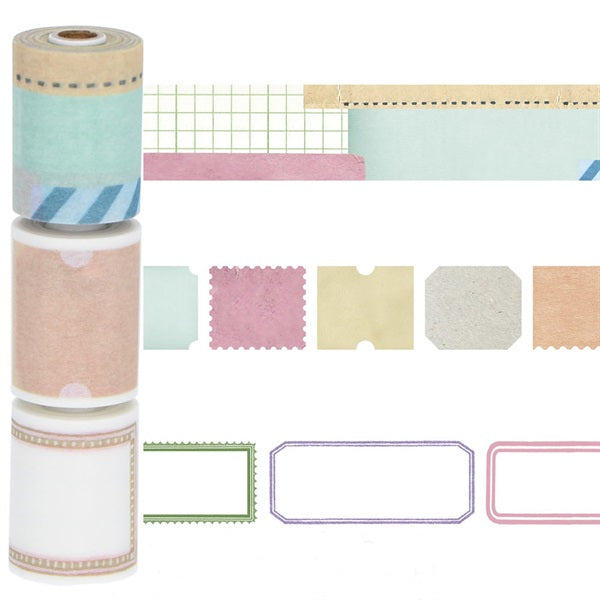 "masté" Masking tape that can be written on with water-based pens CRAFT