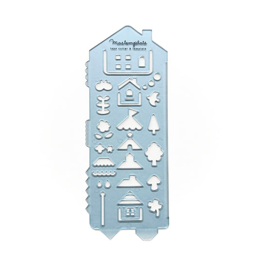 Mastemplate -Washi Tape Cutter and Stencil- HOUSE