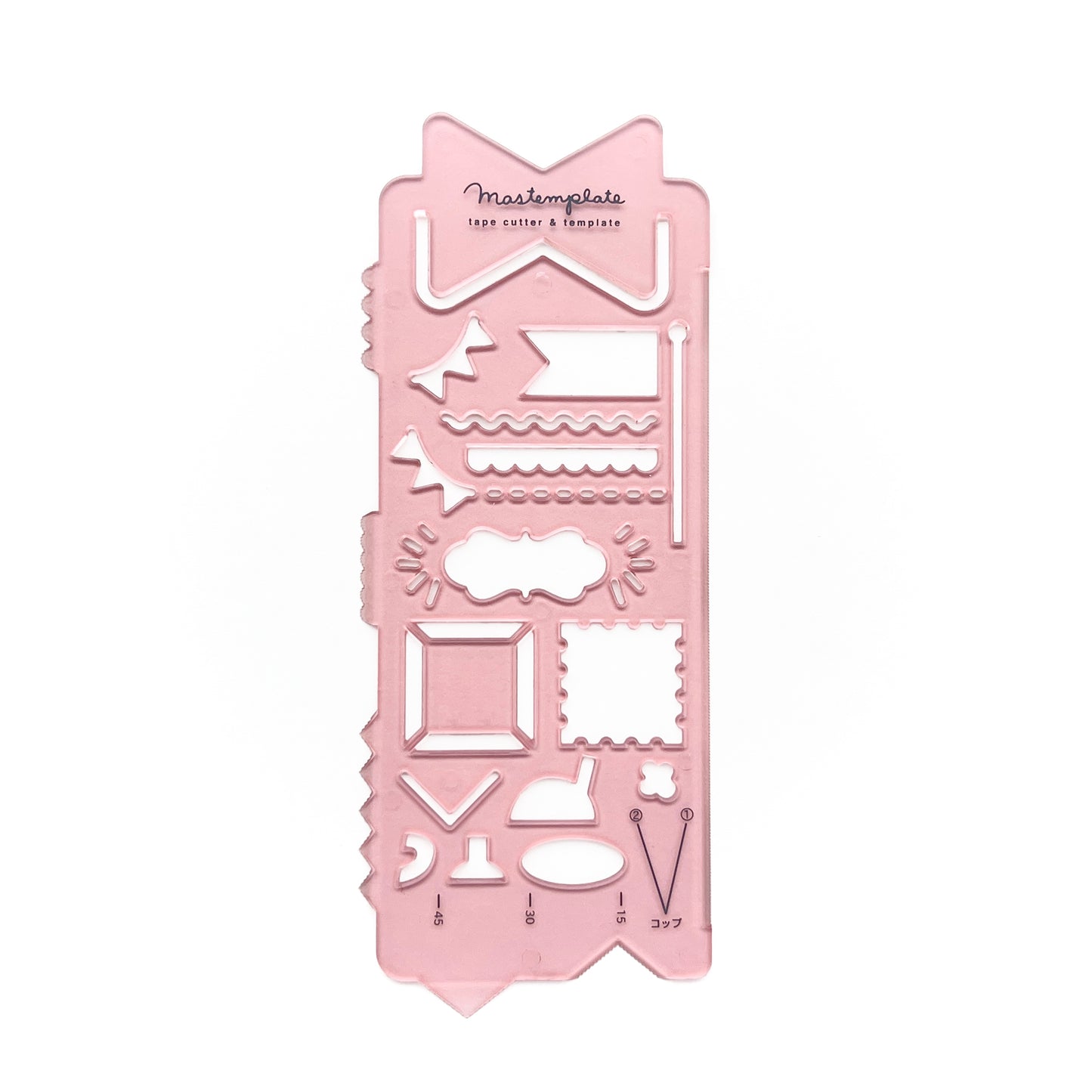 Mastemplate -Washi Tape Cutter and Stencil- RIBBON