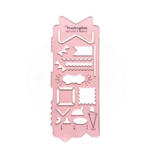Mastemplate -Washi Tape Cutter and Stencil- RIBBON
