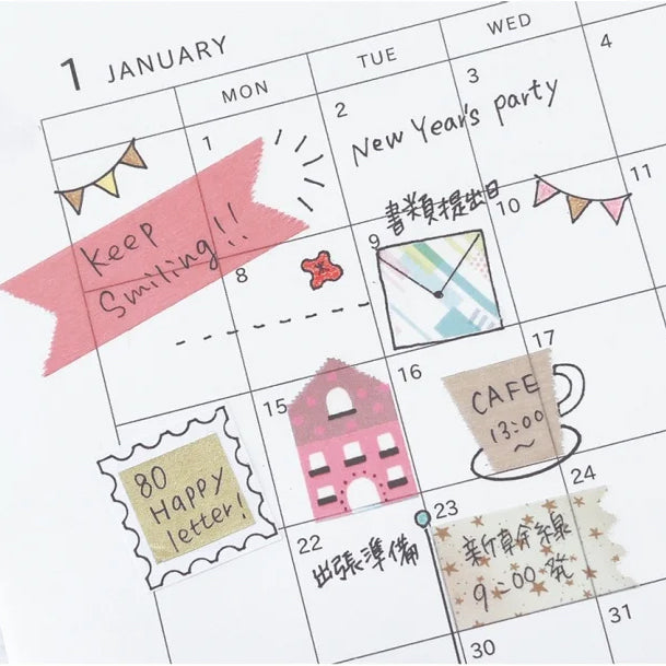 Mastemplate -Washi Tape Cutter and Stencil- RIBBON