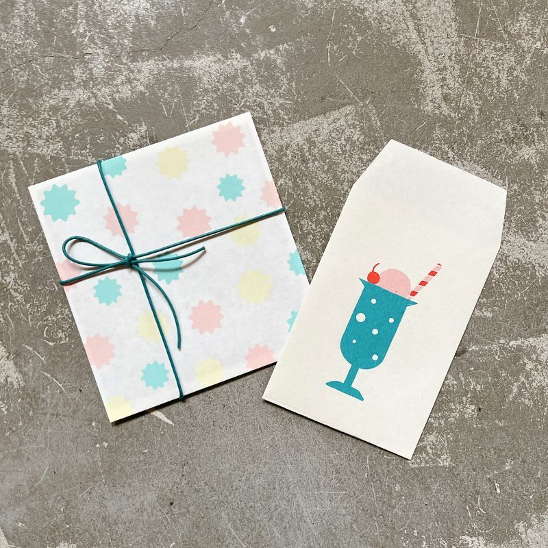OYATSU Paper Bag set Soda x Sugar Candy
