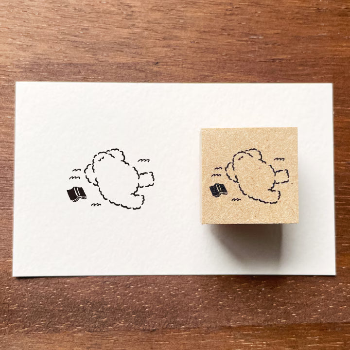 Stamp Marche Yeti-kun Illustration Stamp : Nap Time