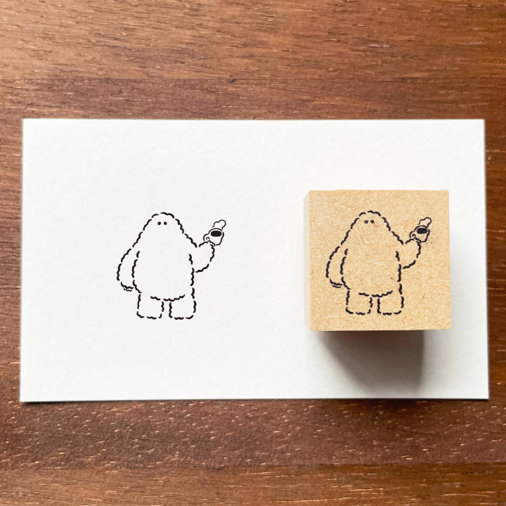 Stamp Marche Yeti-kun Illustration Stamp : Nice to Meet You