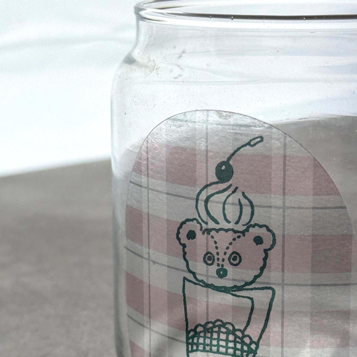 Tobimatsu Shoichiro × mizushima Sticker Crêpe Bear
