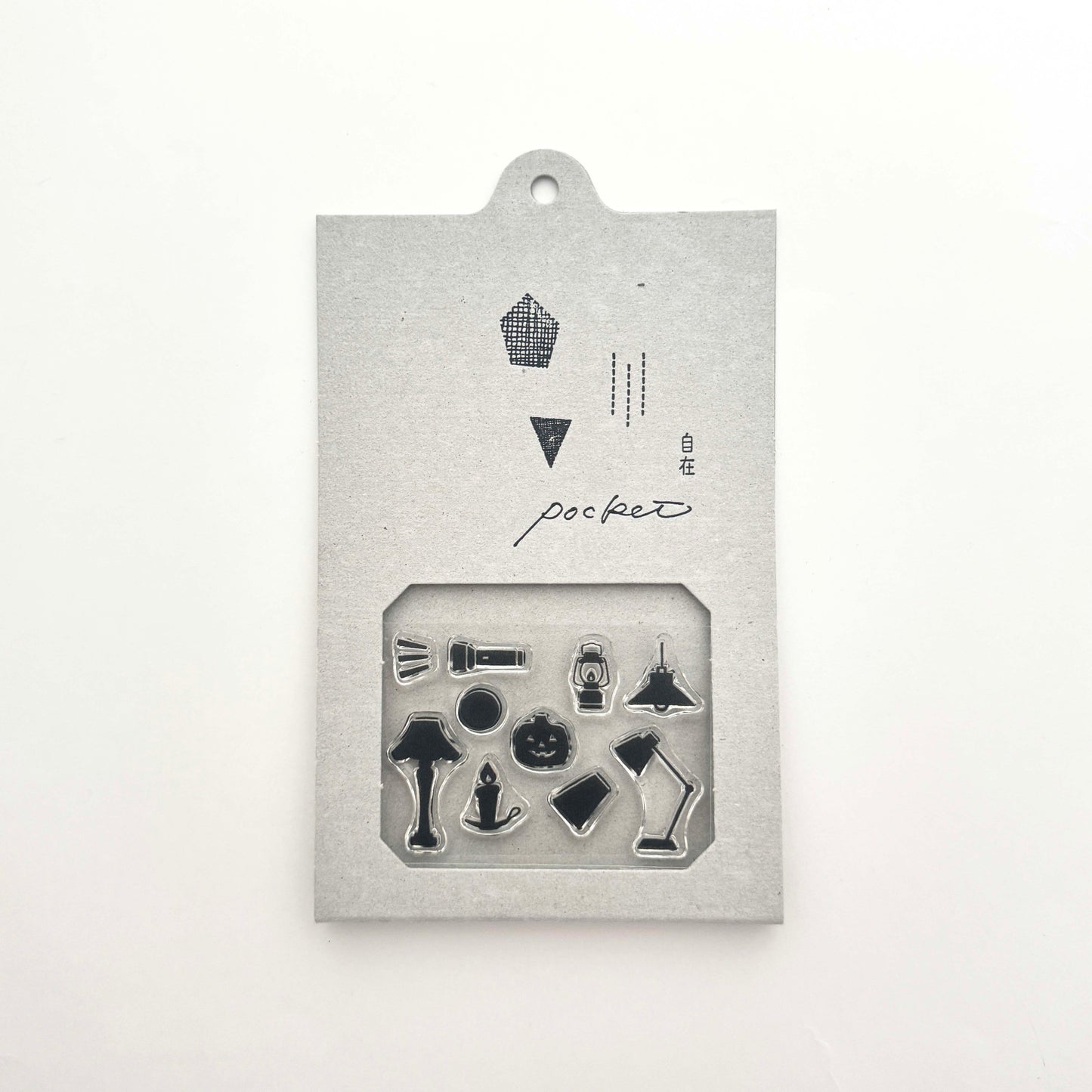 JIZAI Clear Stamp POCKET Lamps