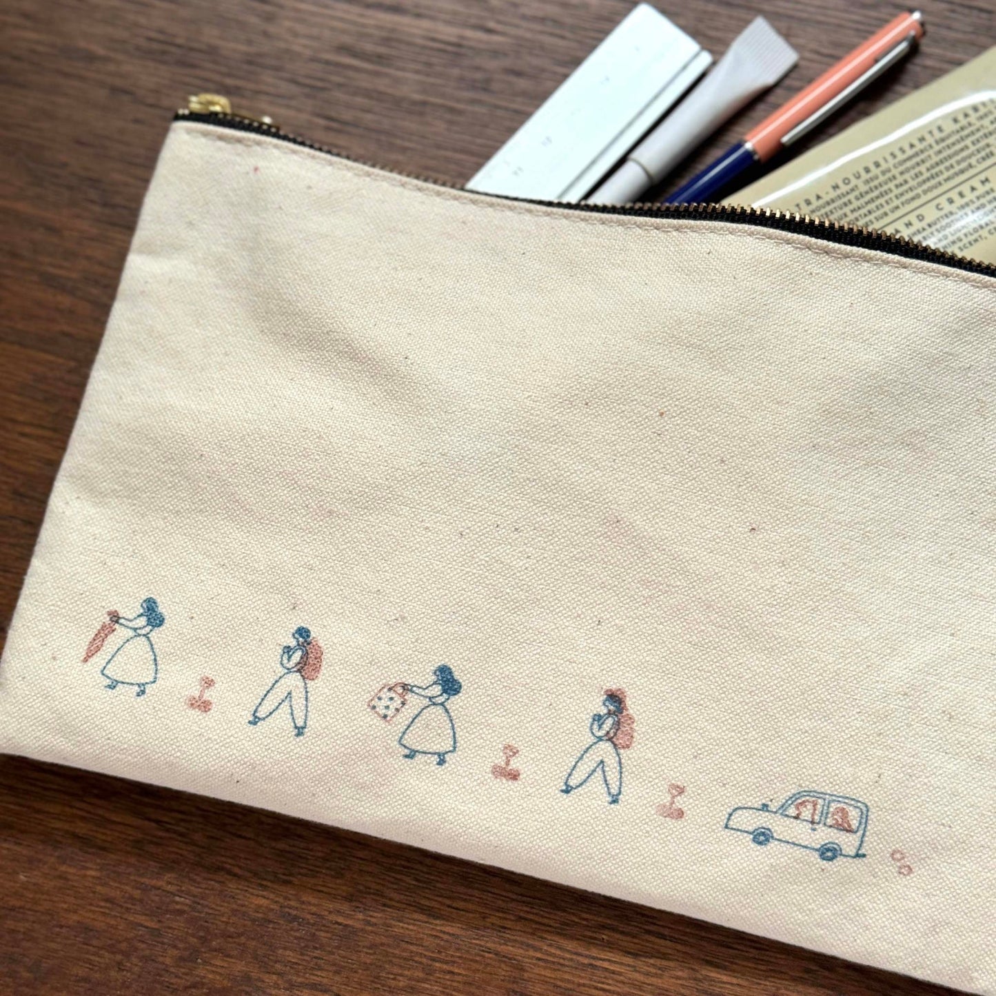 necktie x mizushima JIZAI Clear Stamp POCKET On the Go