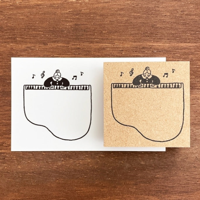 Stamp Marche Marl chan Frame Stamp L - Piano