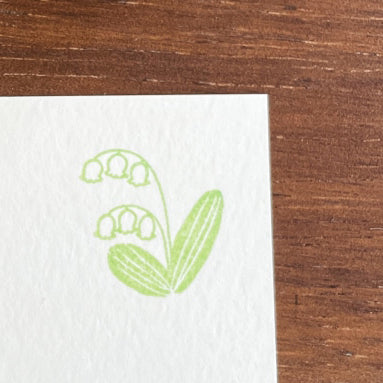 Stamp Marche Flower Stamp Lily of the valley