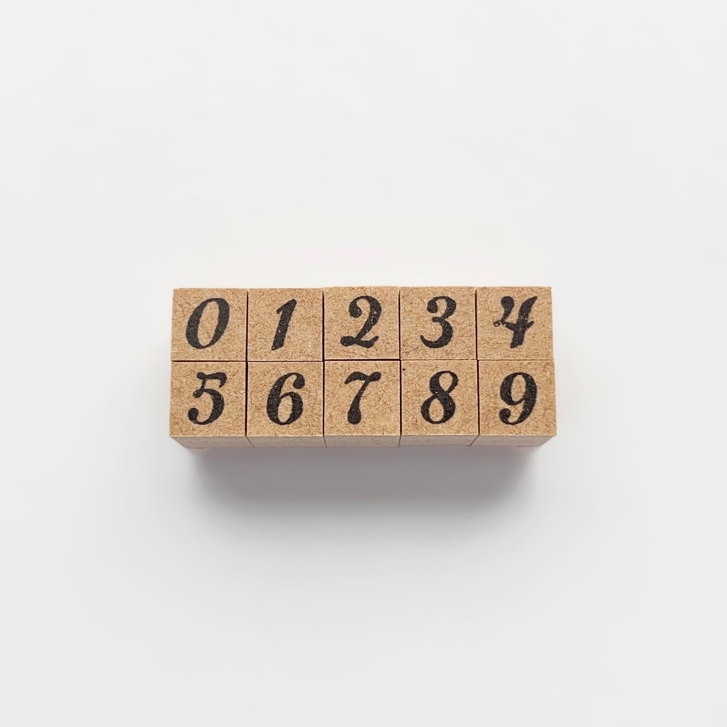 Stamp Marche Number Stamp set