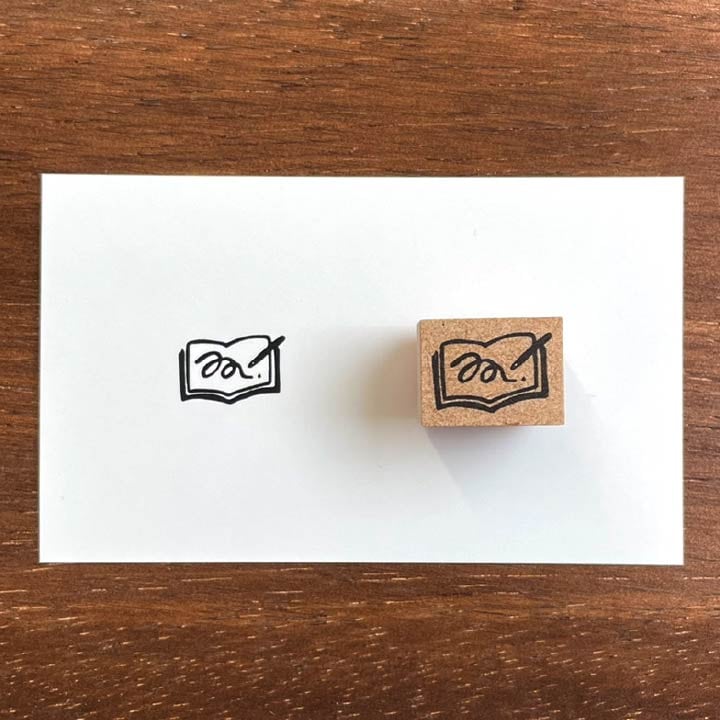 Stamp Marche Illustration Stamp Pen & Notebook