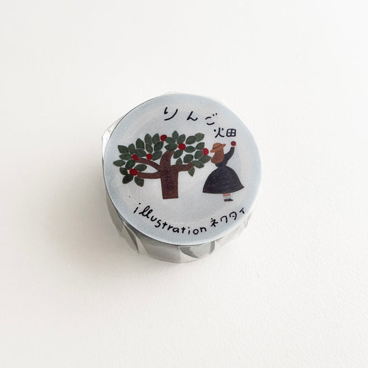 necktie Clear Masking Tape Apple Orchard