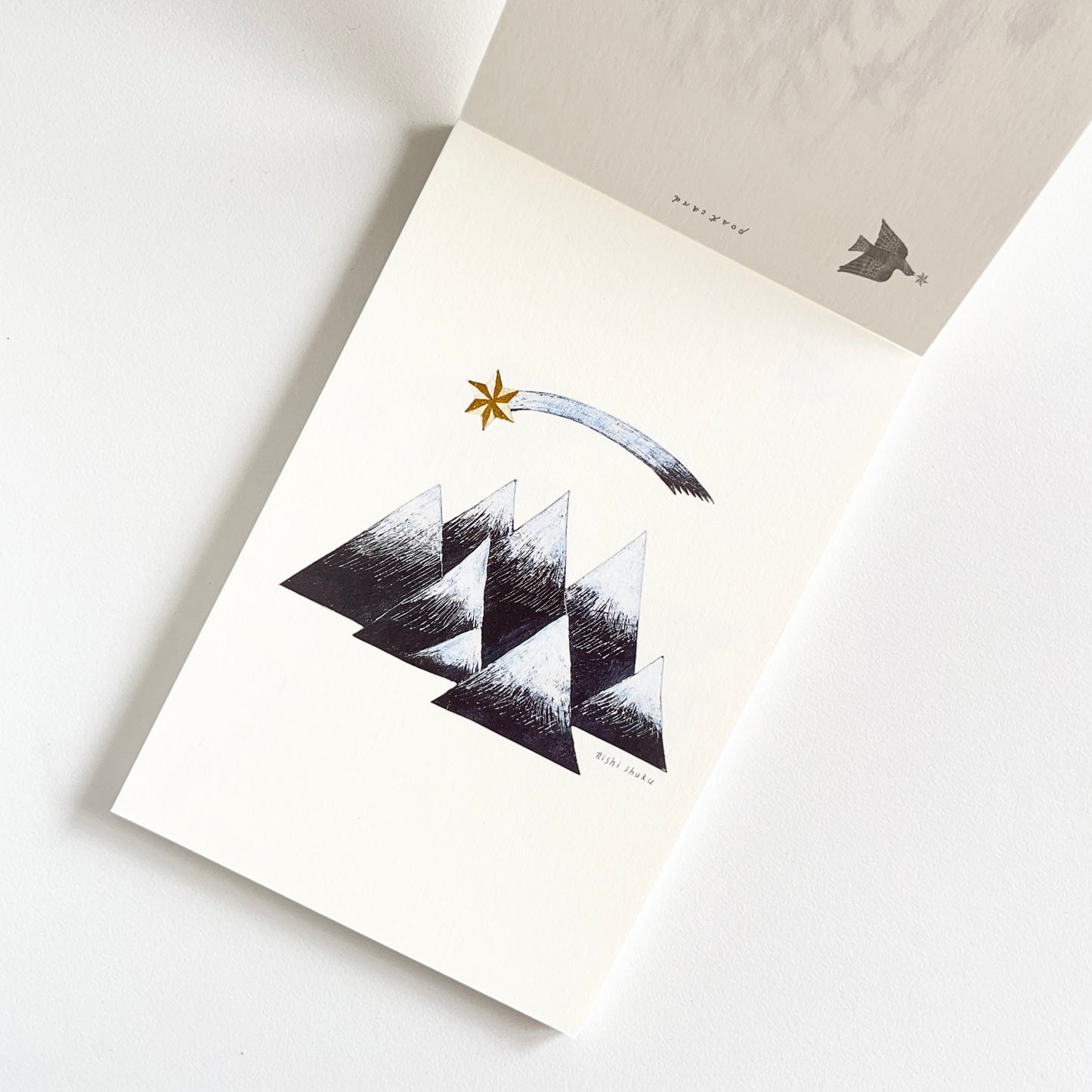 Nishi Shuku Postcard set Star