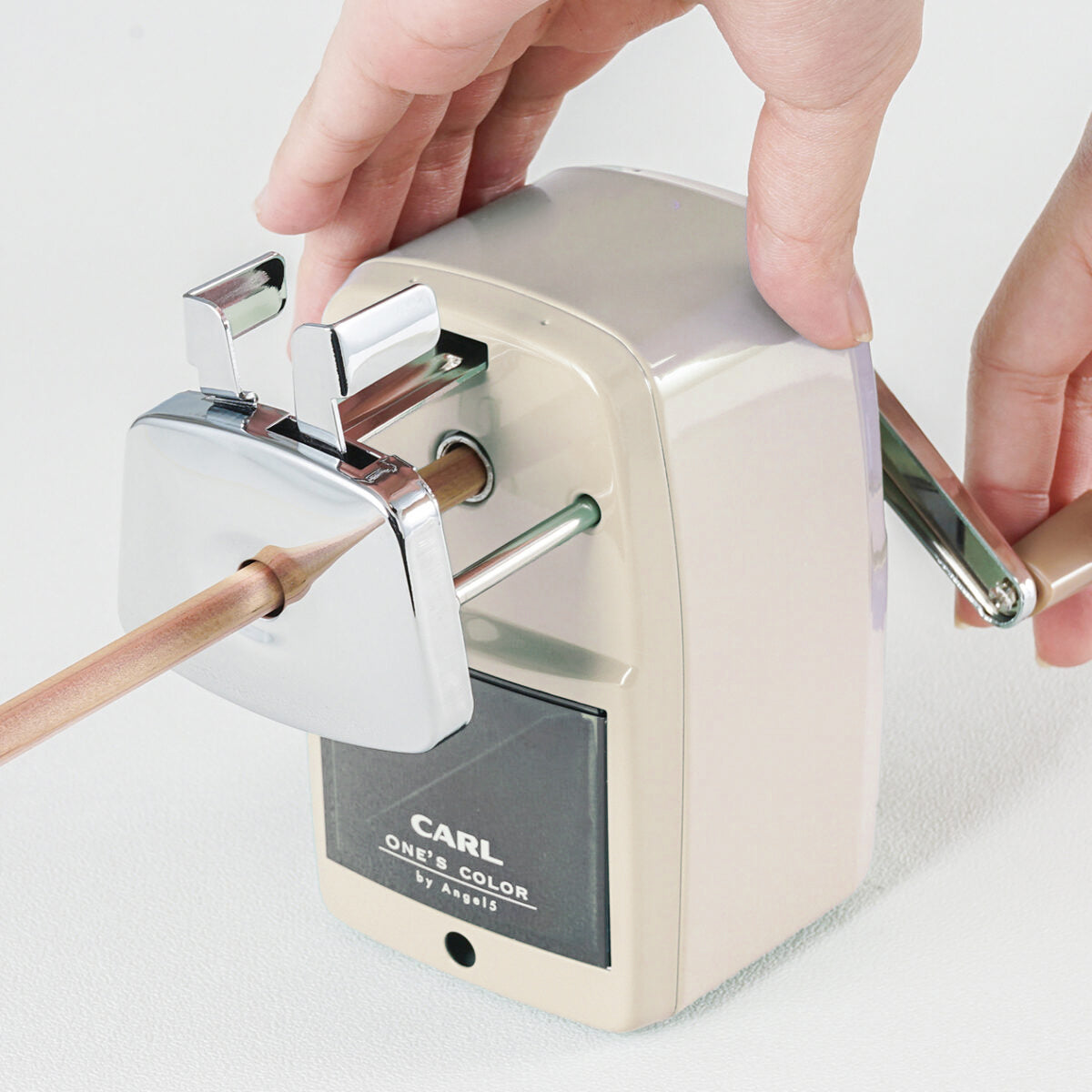 Pencil sharpener Angel 5 premium 3 CREAM
