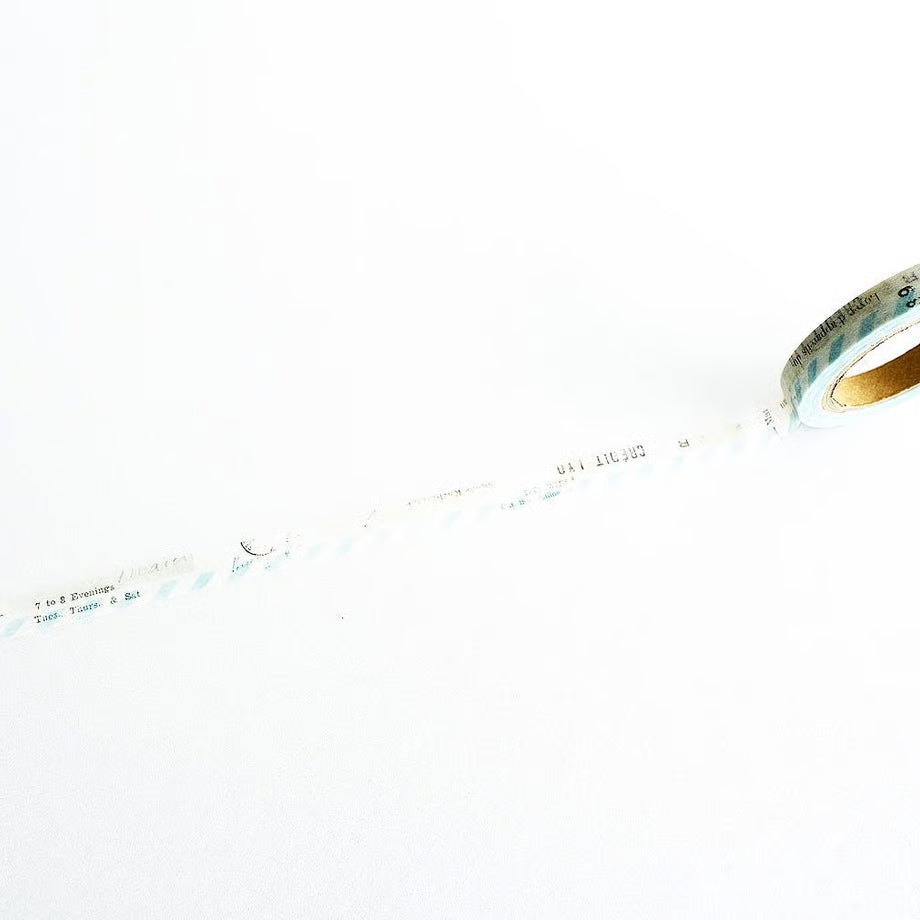 YOHAKU Masking Tape 7 mm Air Mail