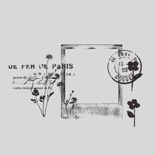 YOHAKU Stamp Natsu no Niwa (Summer Garden)