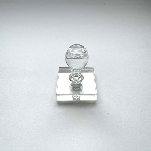 Acrylic Block  with Handle M