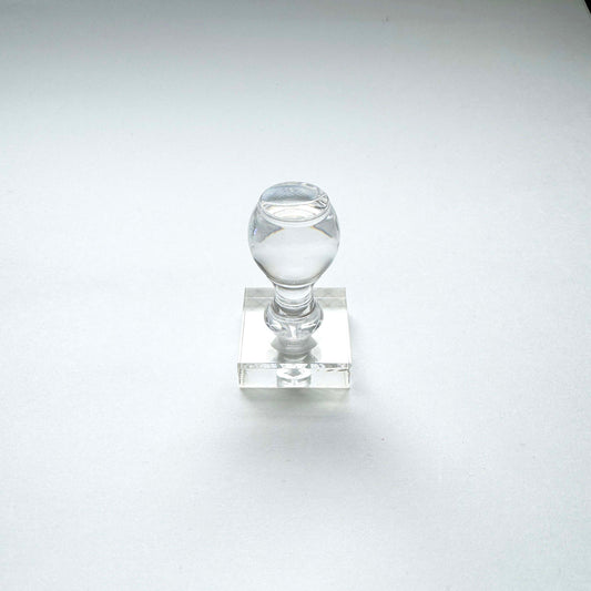 Acrylic Block  with Handle S
