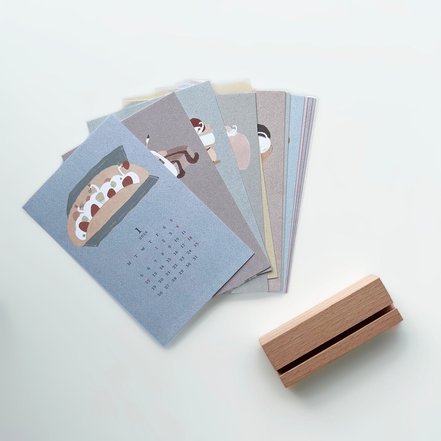 MATOKA Desk Calendar 2026 SWAN