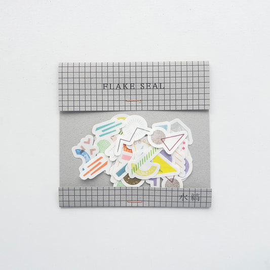 Flake Stickers Shapes 01