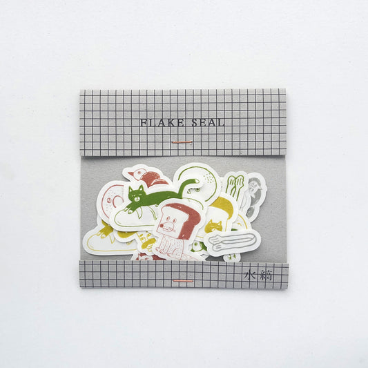 Shibata Keiko × mizushima Flake Stickers Bakery