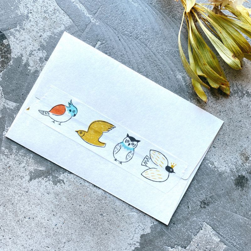 Matsuo Miyuki x mizushima Masking Tape Birds