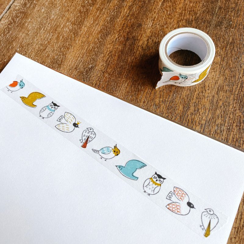 Matsuo Miyuki x mizushima Masking Tape Birds