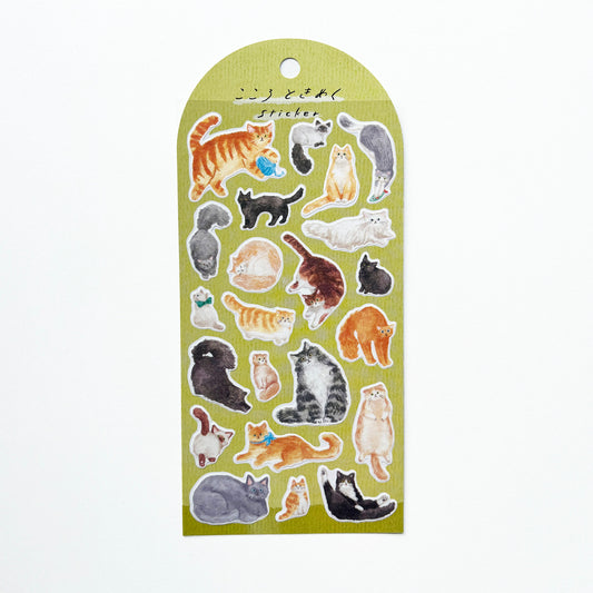 MIND WAVE Sticker Cats