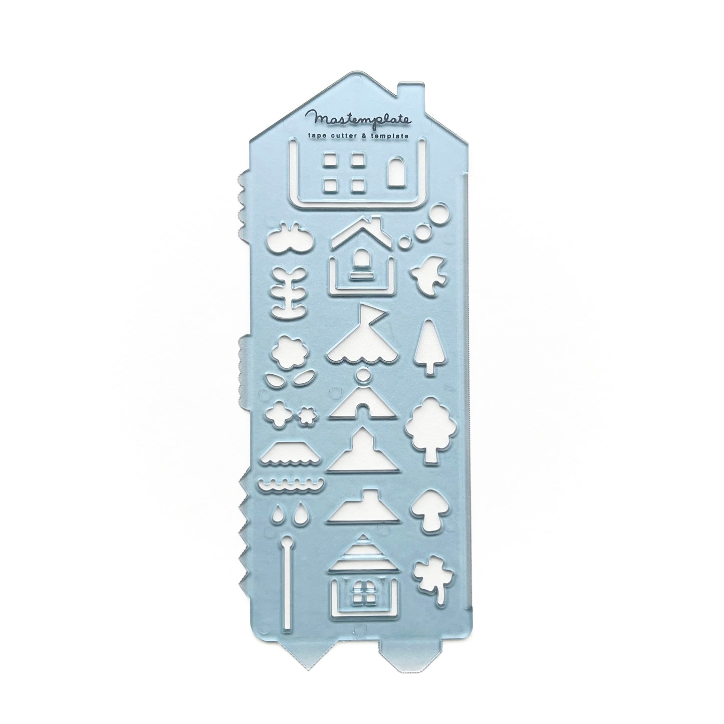 Mastemplate -Washi Tape Cutter and Stencil- HOUSE