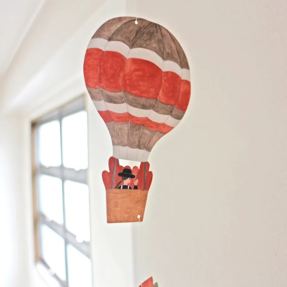 necktie Hanging Mobile Card Balloon and Carot
