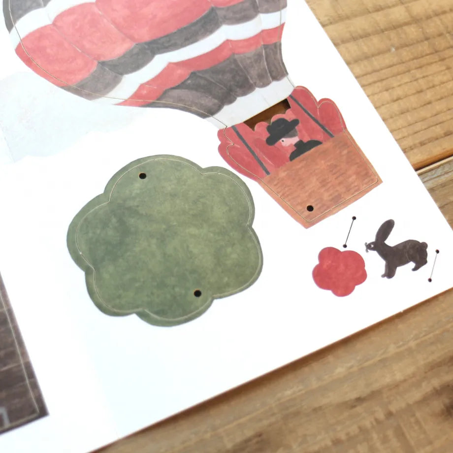 necktie Hanging Mobile Card Balloon and Carot