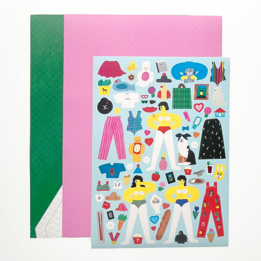 Enchanting Dress-Up Stickers