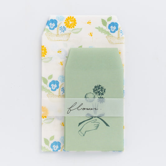 ATELIER.encle d'encle × mizushima Paper Bag Flower