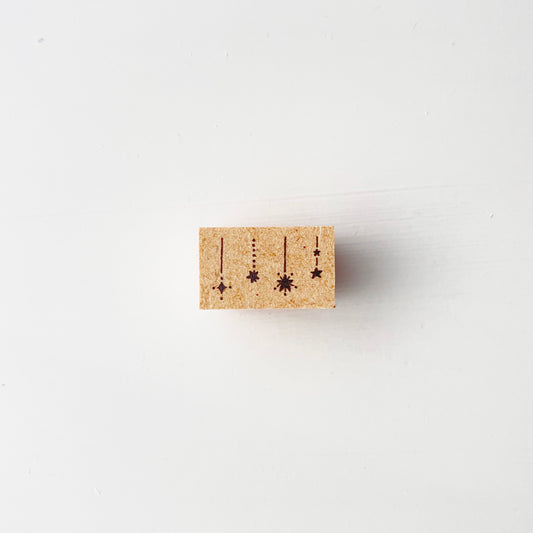 Stamp Marche Illustration Stamp : Stardust Garland