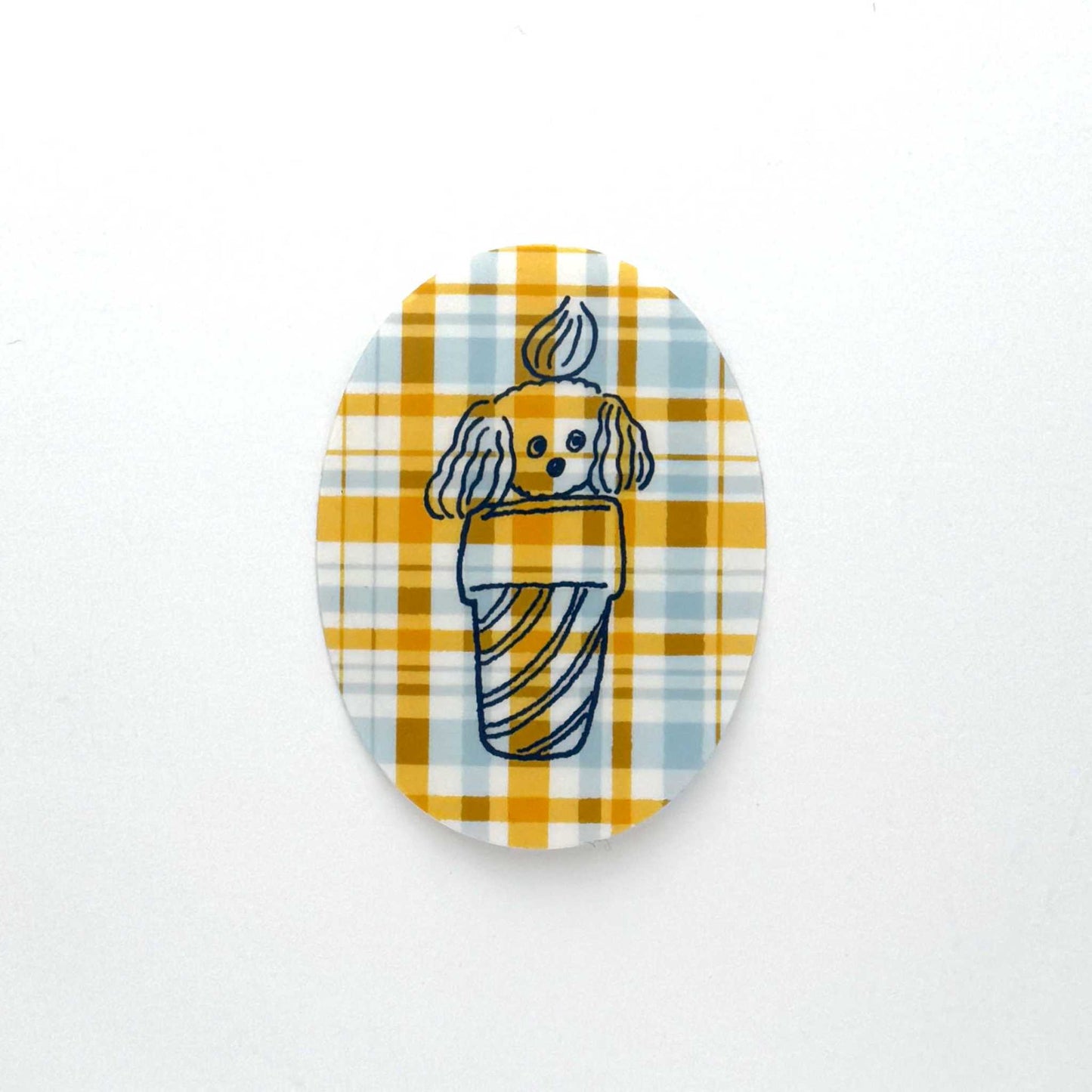 Tobimatsu Shoichiro × mizushima Sticker Ice Cream Puppy