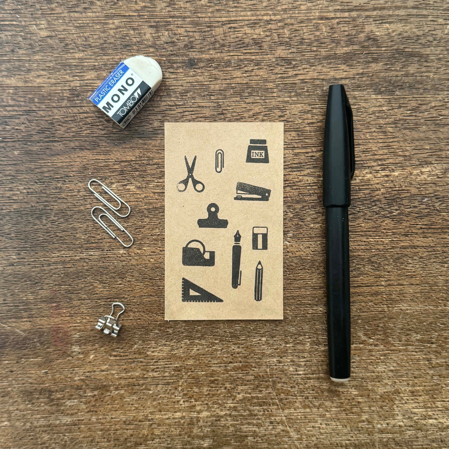 JIZAI Clear Stamp POCKET Stationeries