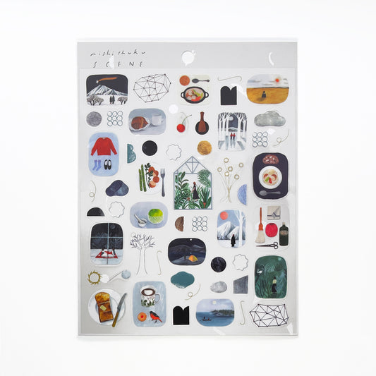 Nishi Shuku Sticker SCENE